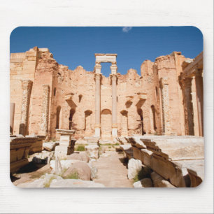 Alfombrilla De Ratón La Basílica de Severano, Leptis Magna, Al Khums 2