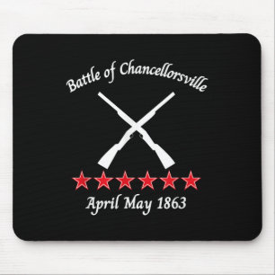 Alfombrilla De Ratón La Batalla Civil De Chancellorsville Virginia
