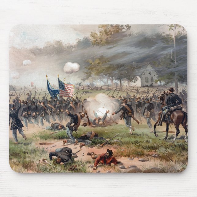 Alfombrilla De Ratón La batalla de Antietam -- Guerra civil (Frente)