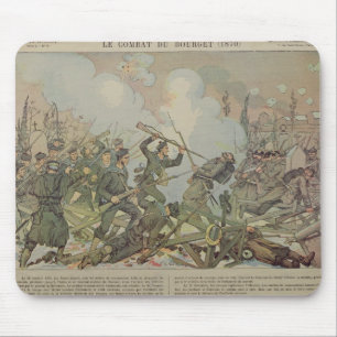 Alfombrilla De Ratón La batalla de Bourget, 1887