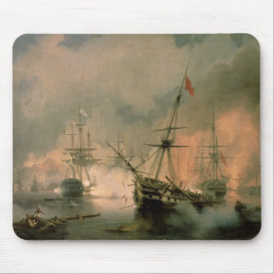 Alfombrilla De Ratón La batalla de Navarino, el 20 de octubre de 1827,