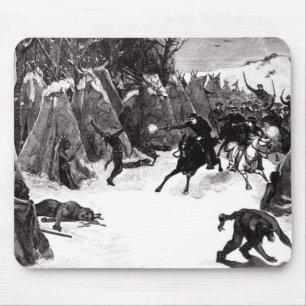 Alfombrilla De Ratón La batalla del Washita
