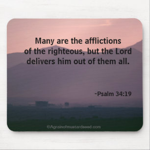 Alfombrilla De Ratón La Biblia Versa la Palabra de Dios