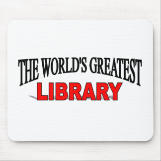 Alfombrilla De Ratón La biblioteca más grande del mundo