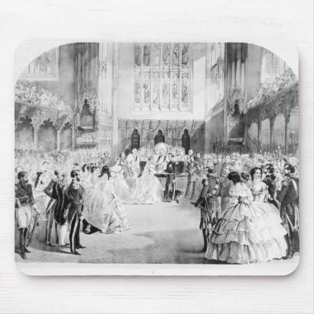 Alfombrilla De Ratón La boda de Victoria (Frente)