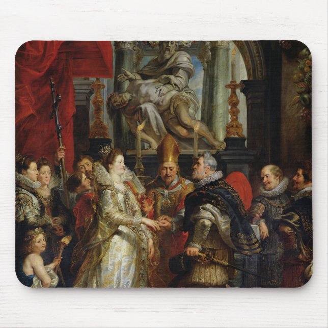 Alfombrilla De Ratón La boda del poder (Frente)