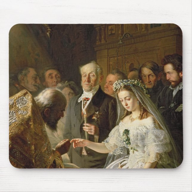 Alfombrilla De Ratón La boda dispuesta, 1862 (Frente)