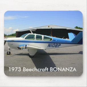 Alfombrilla De Ratón La BONANZA 1973 de Beechcraft