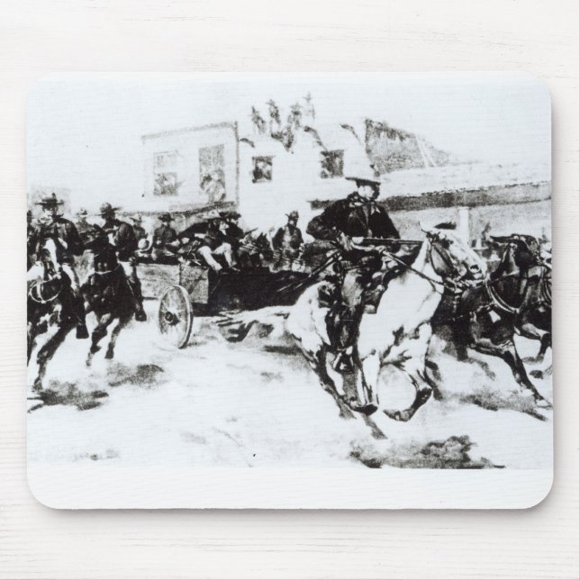 Alfombrilla De Ratón La buhardilla trae en Billy al niño, 1880 (Frente)