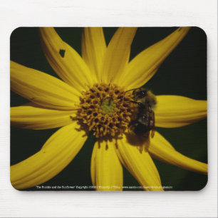Alfombrilla De Ratón La burbuja y el girasol