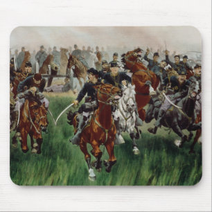 Alfombrilla De Ratón La caballería, 1895