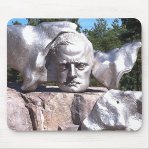Alfombrilla De Ratón La cabeza de Sibelius
