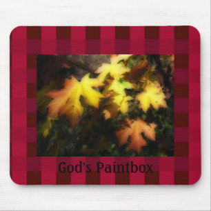 Alfombrilla De Ratón La "caja de pinturas" Mousepad de dios