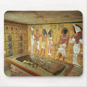 Alfombrilla De Ratón La cámara de entierro en la tumba de Tutankhamun