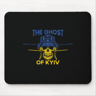 Alfombrilla De Ratón La Camiseta del Fantasma de Kiev Apoya a Ucrania #