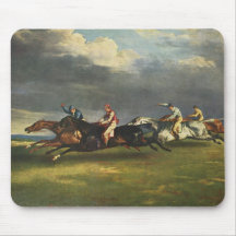 La carrera de caballos Epsom Derby de 1821