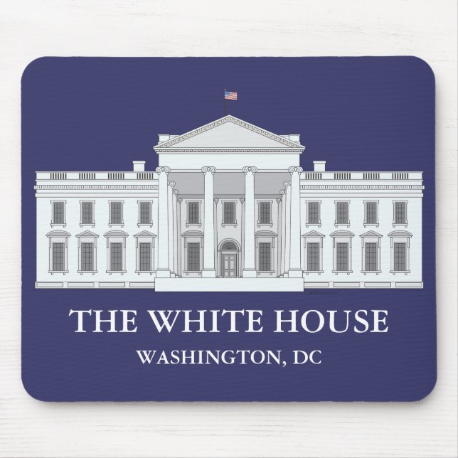 Alfombrilla De Ratón La Casa Blanca Mousepad (Frente)