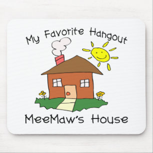Alfombrilla De Ratón La casa de MeeMaw preferido de la lugar