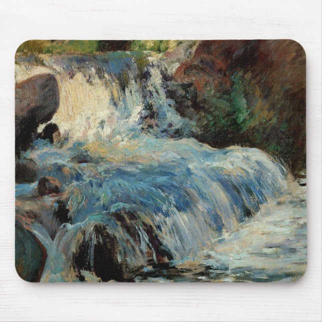 Alfombrilla De Ratón La cascada de John Henry Twachtman (Frente)