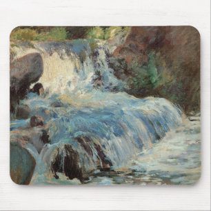 Alfombrilla De Ratón La Cascada de Twachtman, Impresionismo Antiguo