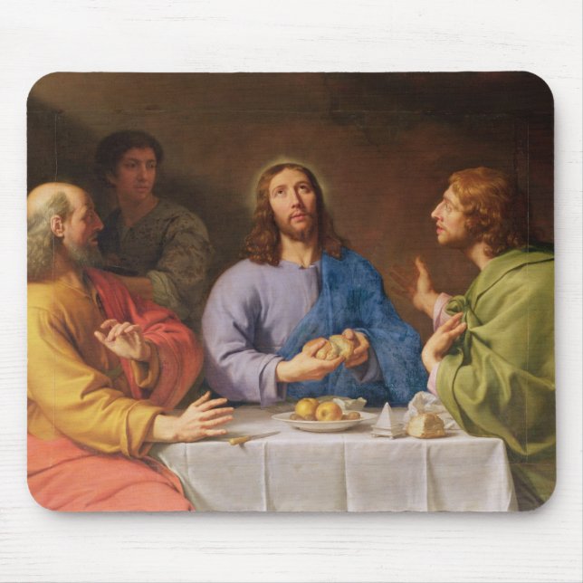 Alfombrilla De Ratón La cena en Emmaus (Frente)