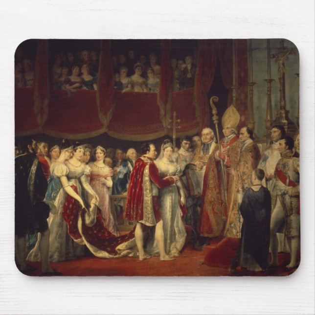 Alfombrilla De Ratón La ceremonia de boda (Frente)
