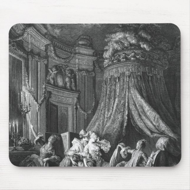 Alfombrilla De Ratón La ceremonia de la ir-a-cama de la novia (Frente)