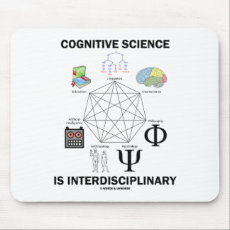 Alfombrilla De Ratón La Ciencia Cognitiva Es Interdisciplinaria