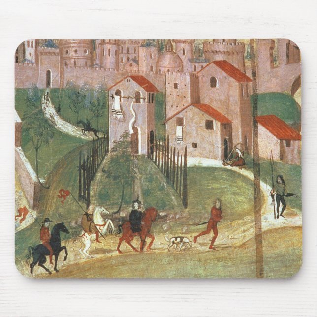 Alfombrilla De Ratón La ciudad de Prato (fresco) (Frente)