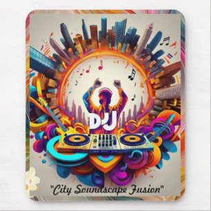 Alfombrilla De Ratón "La ciudad derrota en armonía"