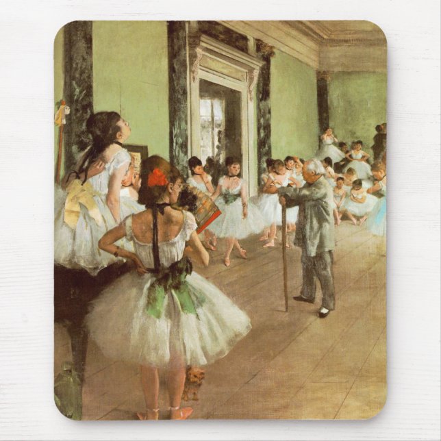 Alfombrilla De Ratón La Classe de Danse de Edgar Degas (Frente)