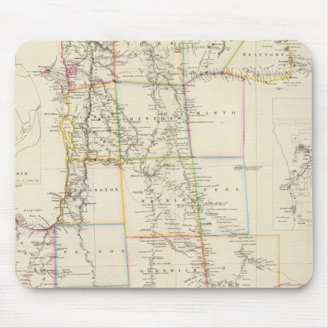 Alfombrilla De Ratón La colonia de Australia Occidental (Frente)