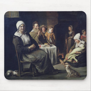 Alfombrilla De Ratón La comida de la familia