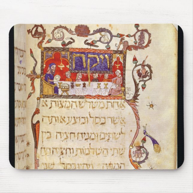 Alfombrilla De Ratón La comida del Passover, España septentrional (Frente)