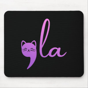 Alfombrilla De Ratón La Comma Del Gato Retro La Kamala Harris Por La Pr