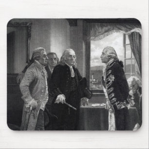 Alfombrilla De Ratón La conferencia de paz sobre Staten Island