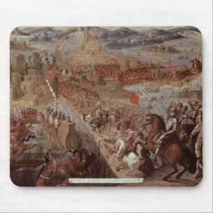 Alfombrilla De Ratón La conquista de Tenochtitlan