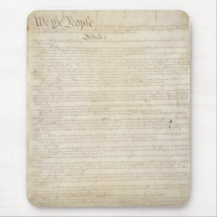 Alfombrilla De Ratón La Constitución de los Estados Unidos