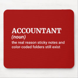 Alfombrilla De Ratón La contabilidad es mi superpotencia