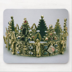 Alfombrilla De Ratón La corona de St. Louis, siglo XIII (plata-cerda