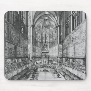 Alfombrilla De Ratón La coronación de Louis XIV en la catedral de Reim