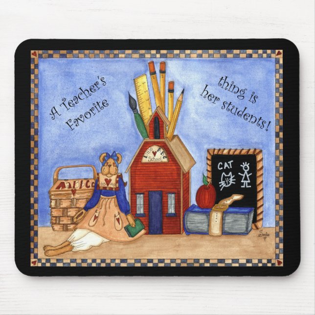 Alfombrilla De Ratón Teacher's favorite thing Mousepad (Frente)