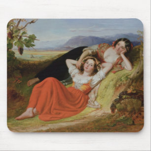 Alfombrilla De Ratón La cosecha de la uva