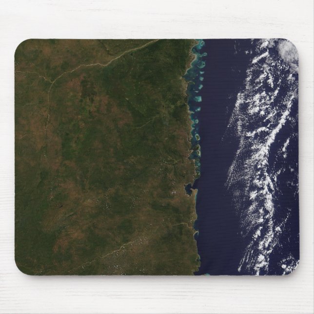 Alfombrilla De Ratón La costa de Mozambique (Frente)