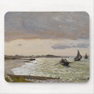 Alfombrilla De Ratón La costa en Sainte-Adresse, 1864