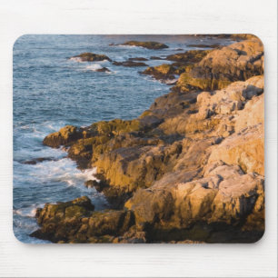 Alfombrilla De Ratón La costa rocosa de Isle au Haut en