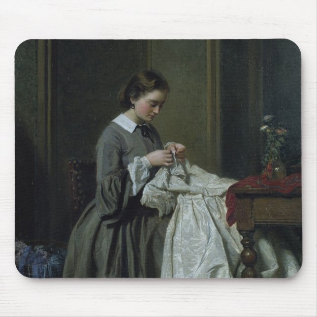 Alfombrilla De Ratón La costurera (Frente)