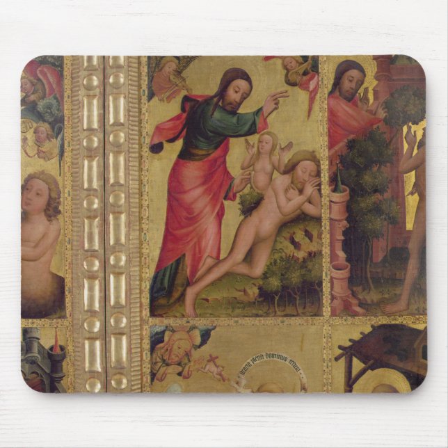 Alfombrilla De Ratón La creación de Eve, un panel de Grabower (Frente)