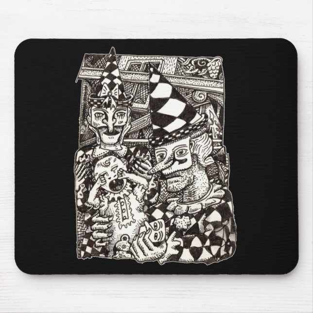 Alfombrilla De Ratón La creación del hombre por Brian Benson (Frente)