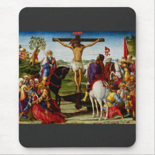 Alfombrilla De Ratón La crucifixión de Benvenuto di Giovanni